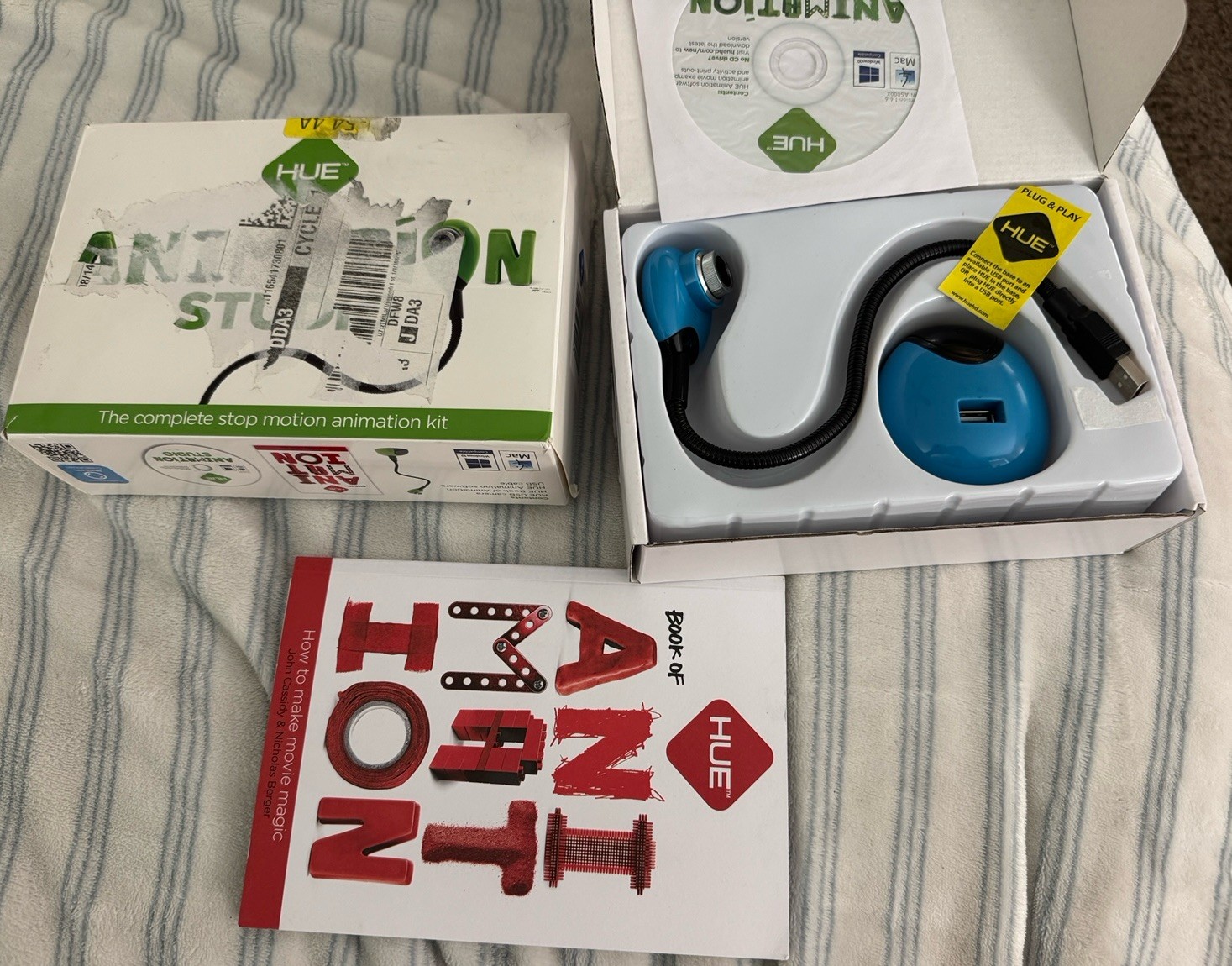 HUE Animation Studio Stop Motion Kit w/Webcam & Animation Software