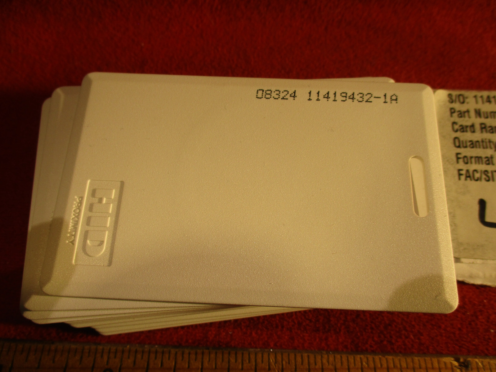 HID 1326LMSMV Proximity Card 30 bit facility code 3 quan 14
