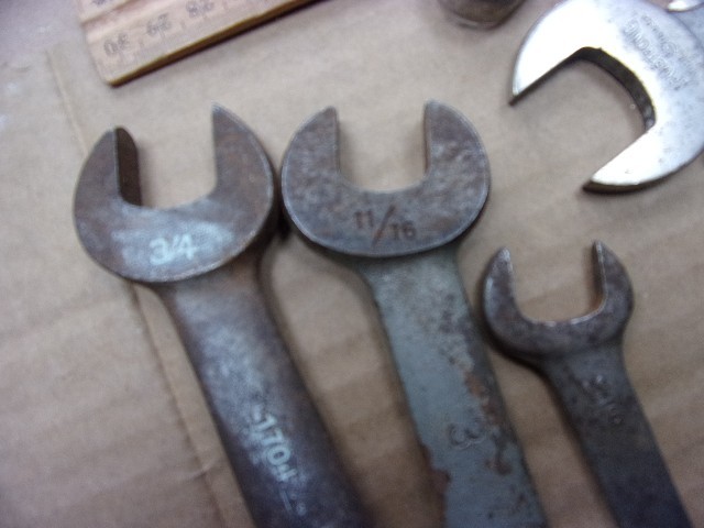 vintage Armstrong tool wrench lot