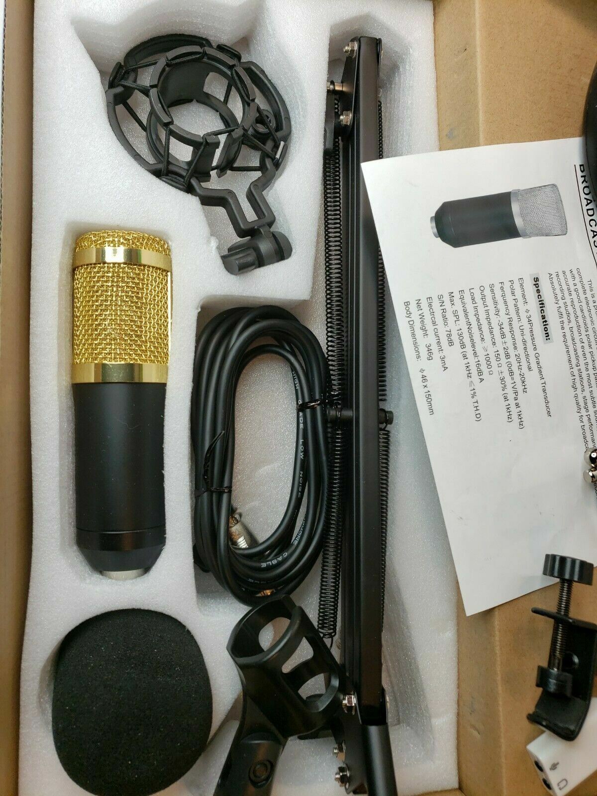 Legendary Live Broadcasting & Recording Microphone