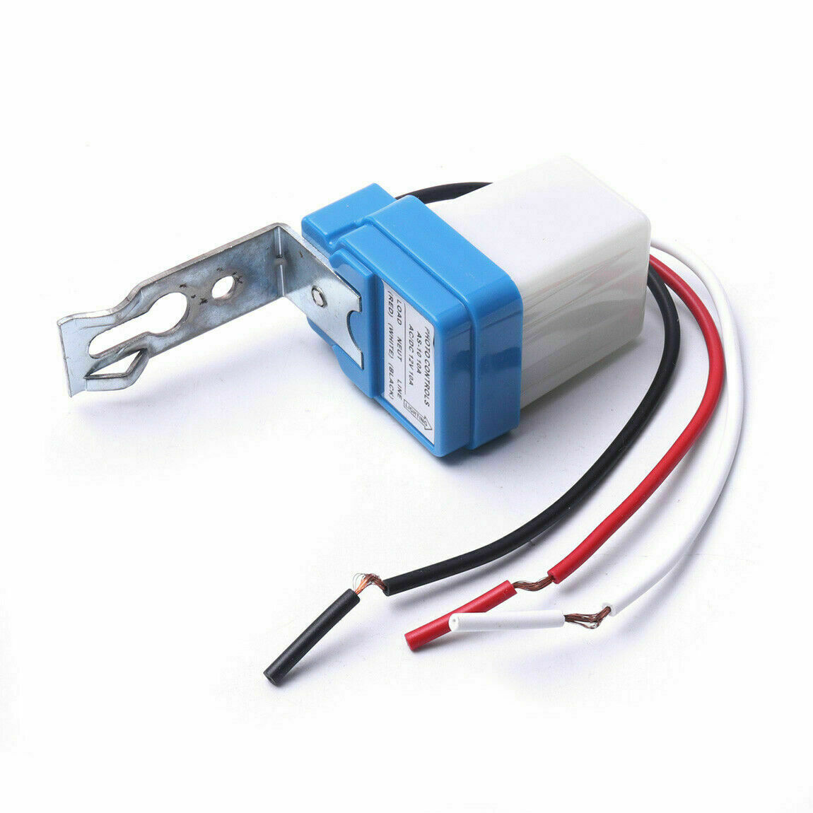 Dusk to Dawn Automatic Photocell Light Sensor Detector Switch AC/DC 12V 24V 110V