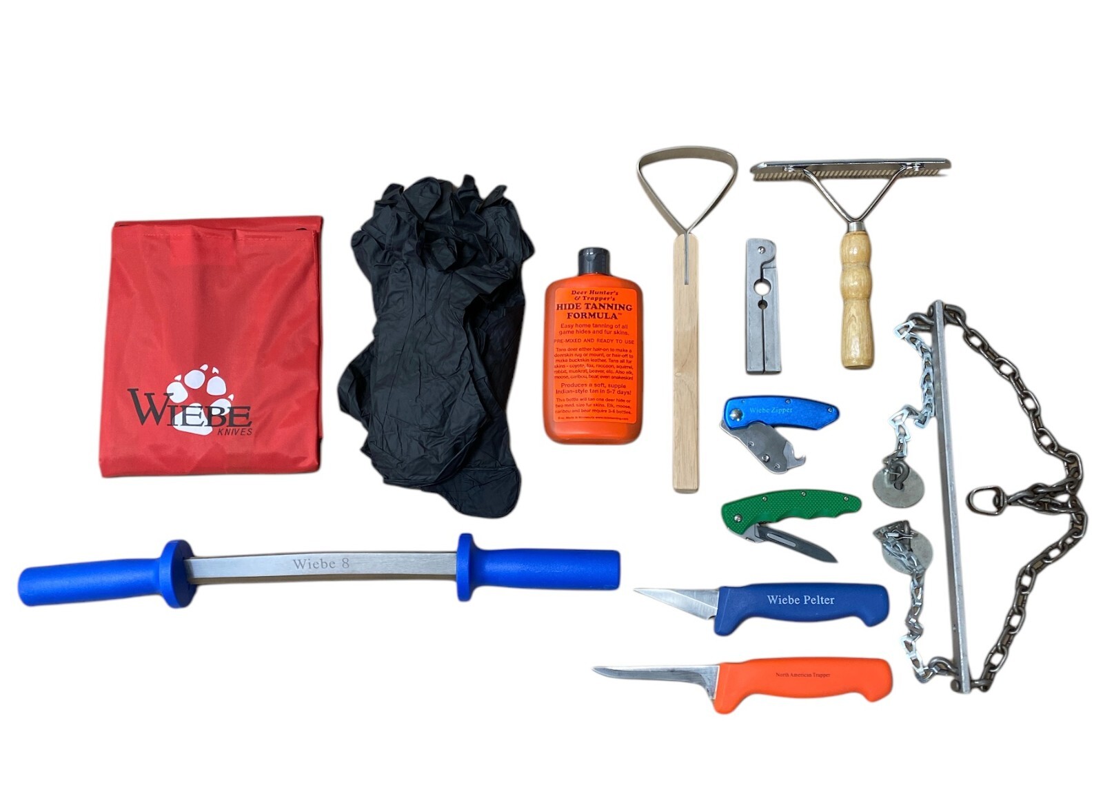 PROFESSIONAL FUR HANDLING PACKAGE ~ North American Trapper ~ SHED SKINNING TOOLS