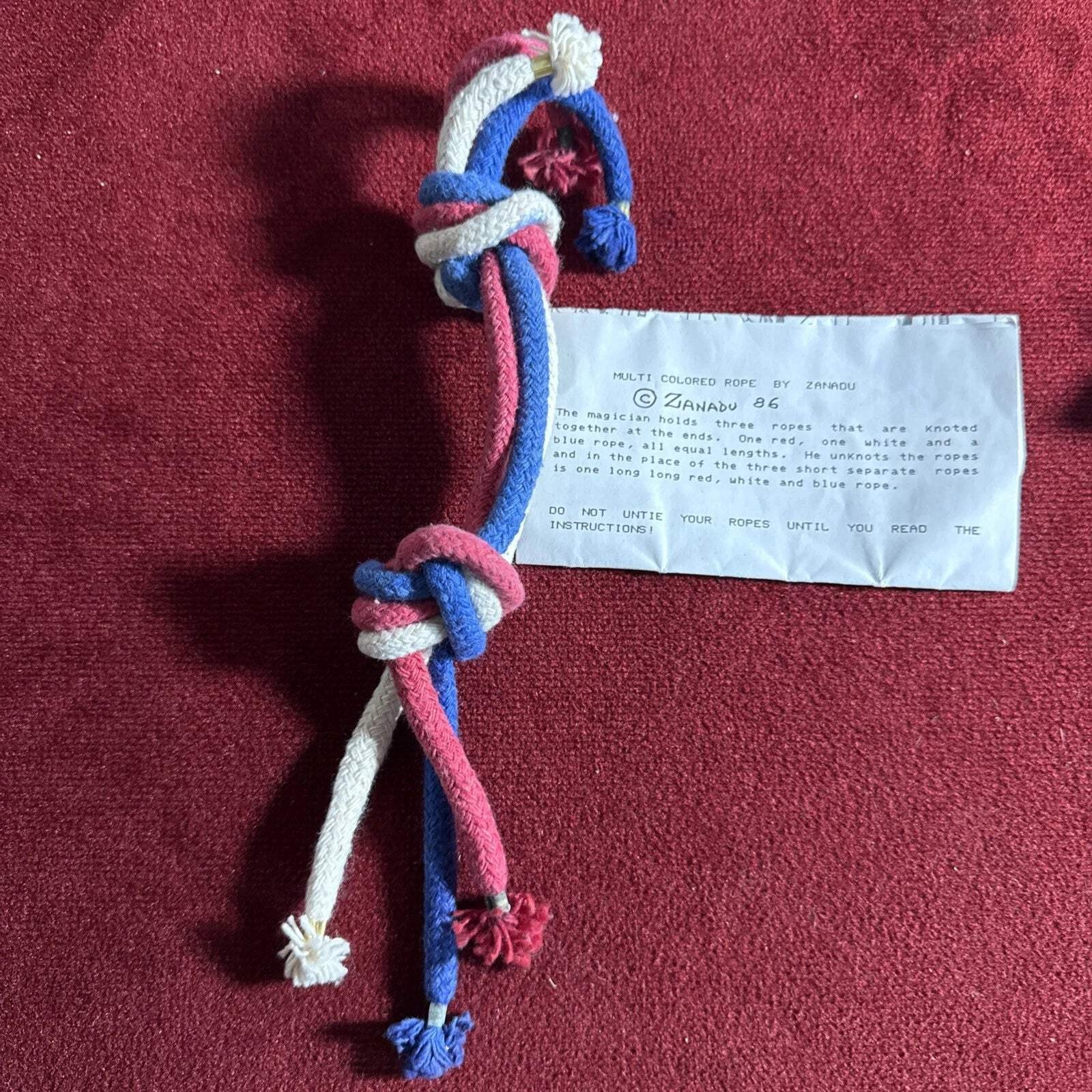Multi Colored Rope By Zanadu