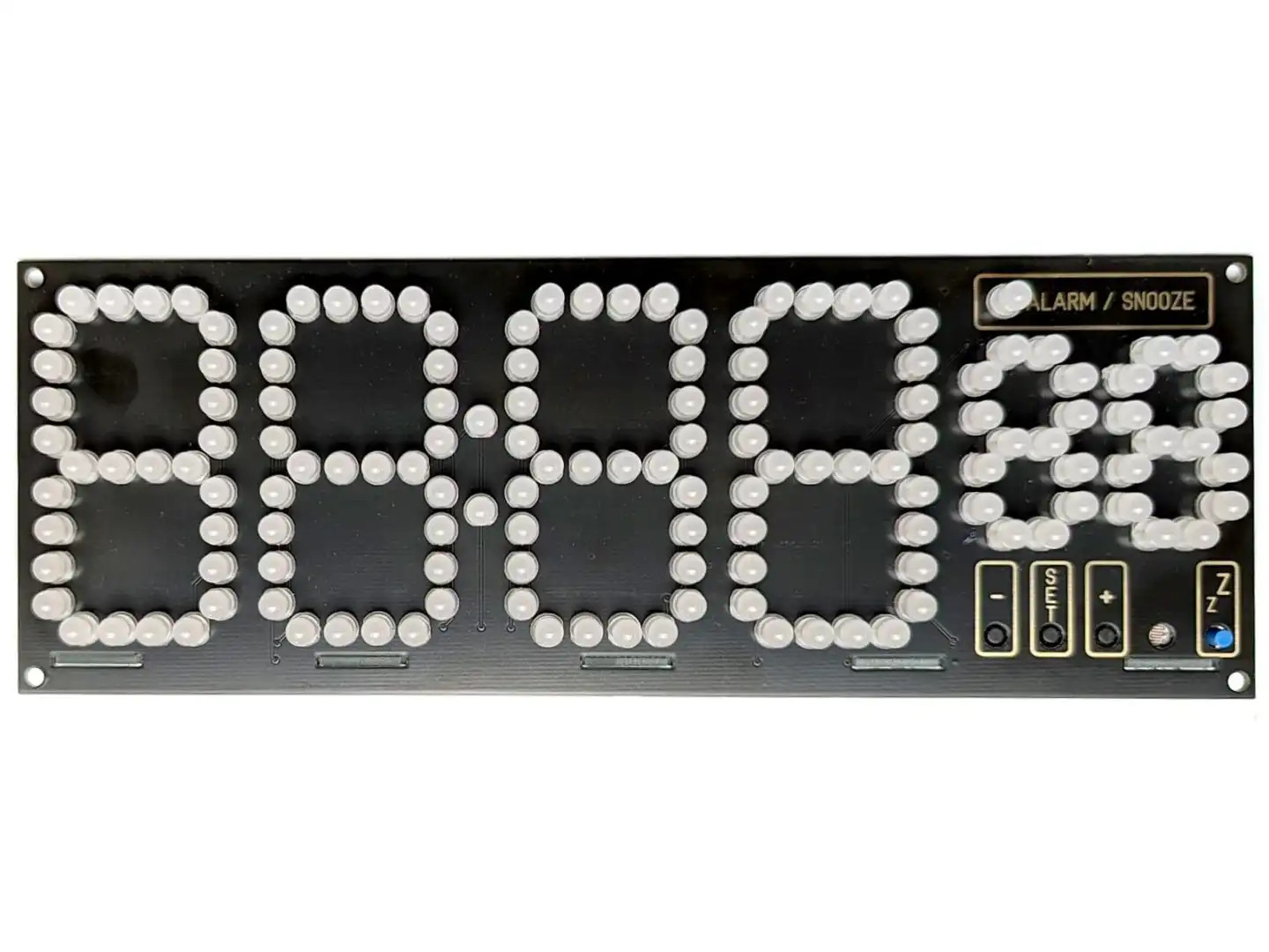 LED Clock DIY Kit with Melody Alarm (option)