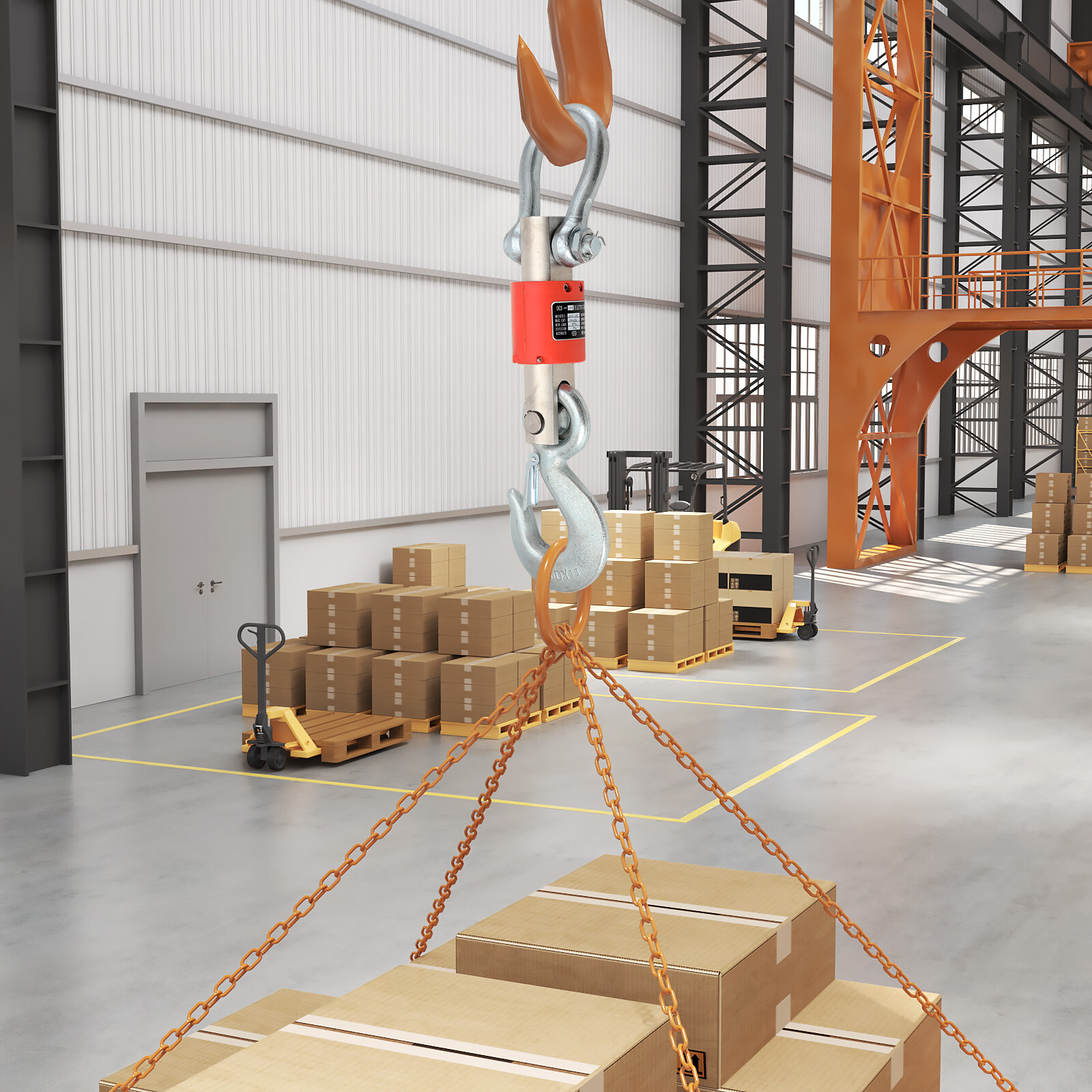 Wireless Remote Digital Electronic Hanging Crane Scale with Remote Control Hook
