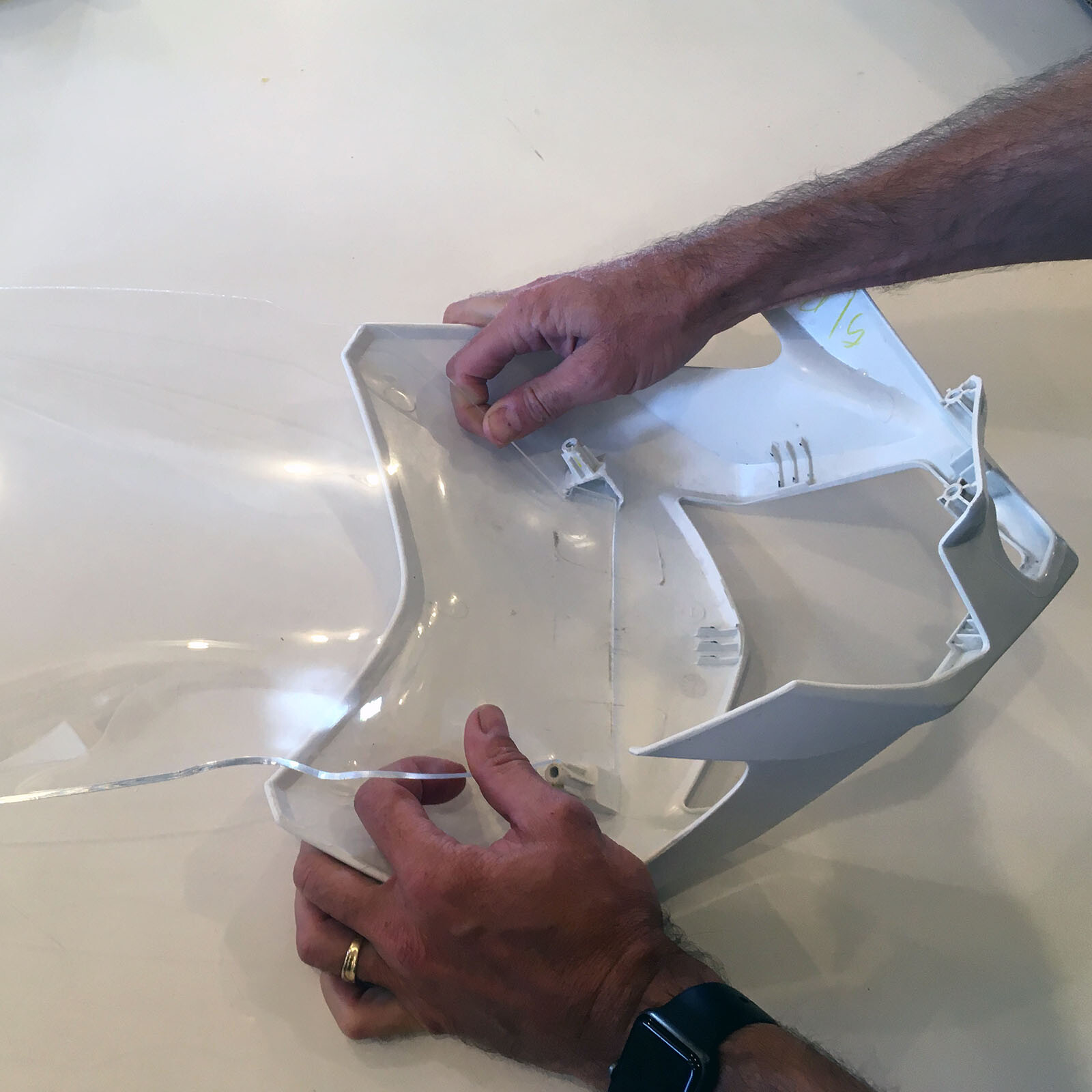 Honda CRF250L & CRF300L Windshield / Windscreen, Easy Installation, NO DRILLING