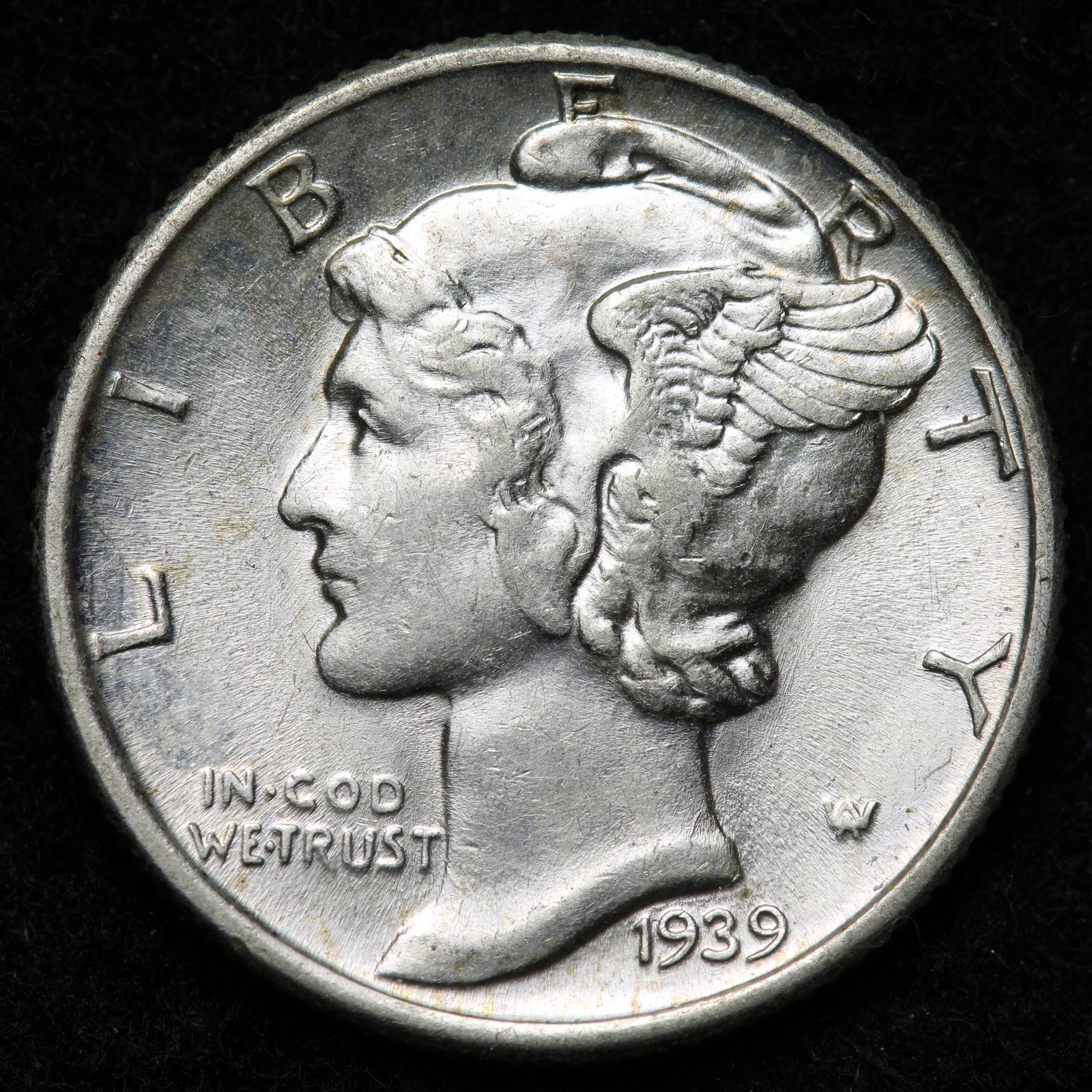 1939 Mercury Silver Dime BU *UNCIRCULATED* MS E275 WACE