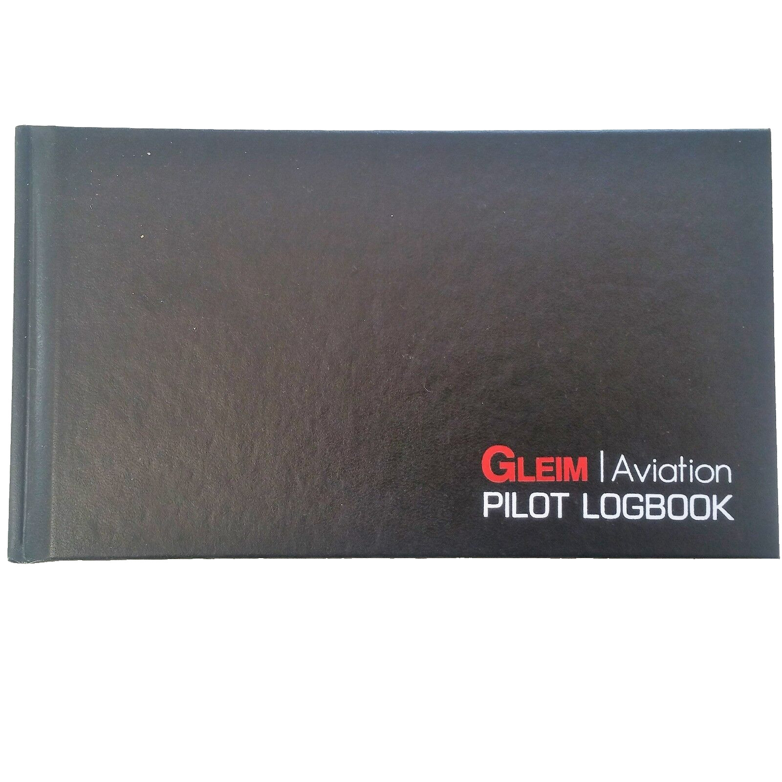 Gleim Aviation Pilot Log Logbook Hard Cover Binding Black New