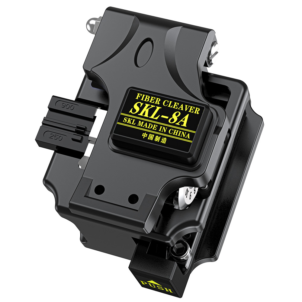 8A Fiber Optic Cleaver High Precision Fiber Cutter for FTTH Splicing