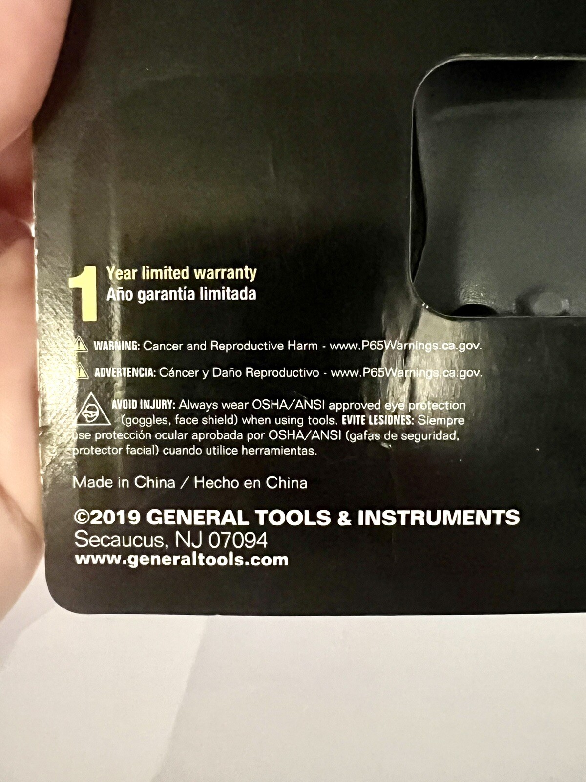 GENERAL Tools Combo Moisture Meter