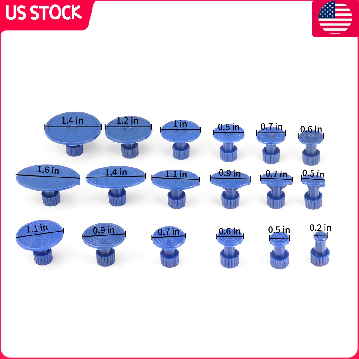 Paintless Dent Repair Kit for All Vehicles Paintless Dent Repair PDR Tool 90pcs