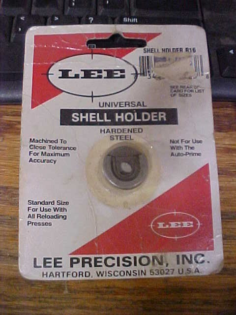 Lee Precision Single Stage Press Sell Holder #16 for 500 S&W