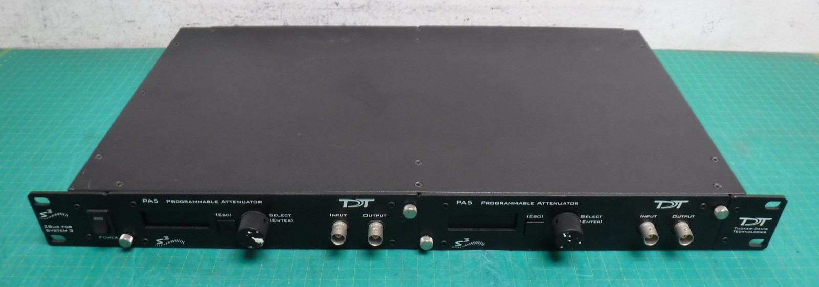TDT PA5 (2x) Programmable Attenuators + PS25F + UZ1 USB2.0 zBus Interface