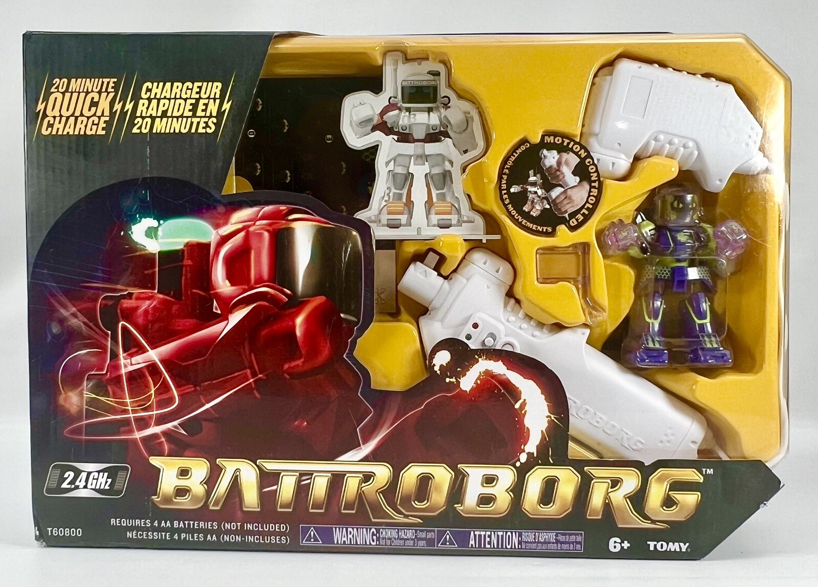 Battroborg Remote Controlled RC Battling Robots TOMY R/C , New in Box