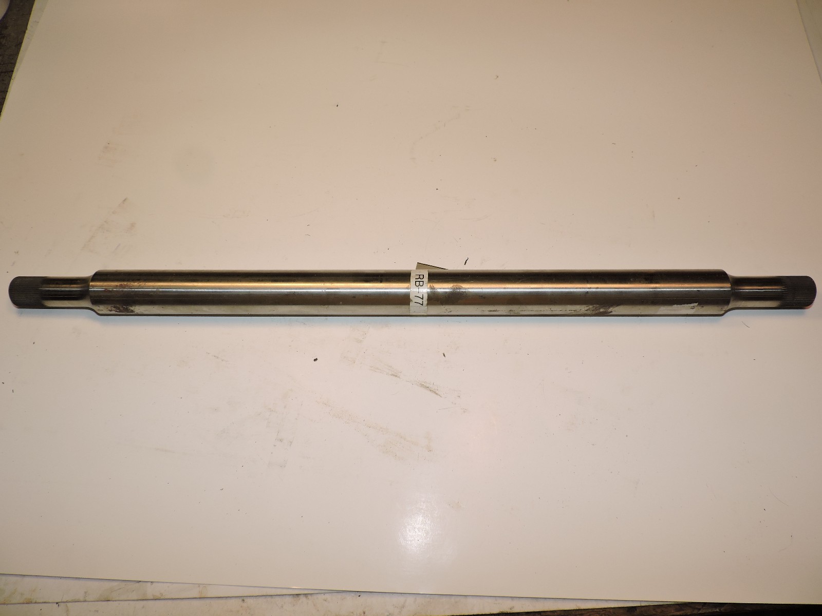 Schroeder 22.5" long rear sway bar 7/8" end 1.250" diameter Nascar ARCA SCCA