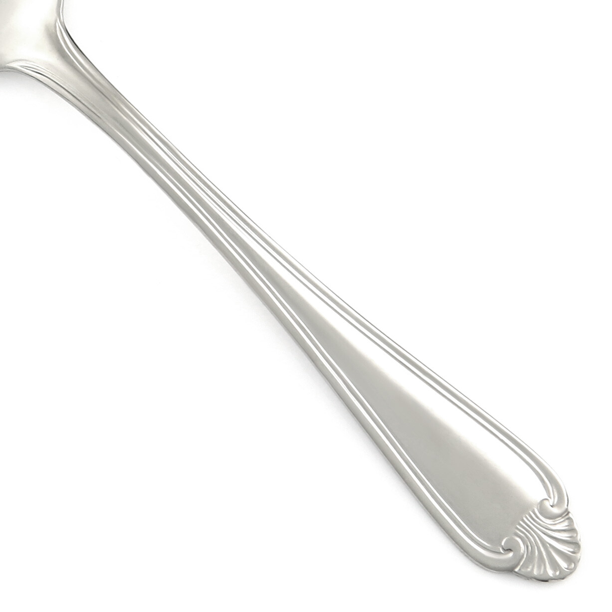Pfaltzgraff BISCAYNE Stainless Korea Glossy Fan Tip Silverware CHOICE Flatware