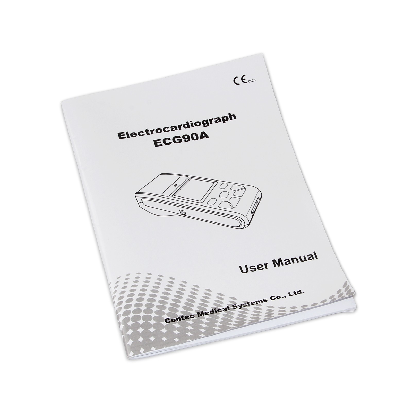 ECG90A 12 Leads Single Channel EKG ECG Machine USB Software Printer+Bag