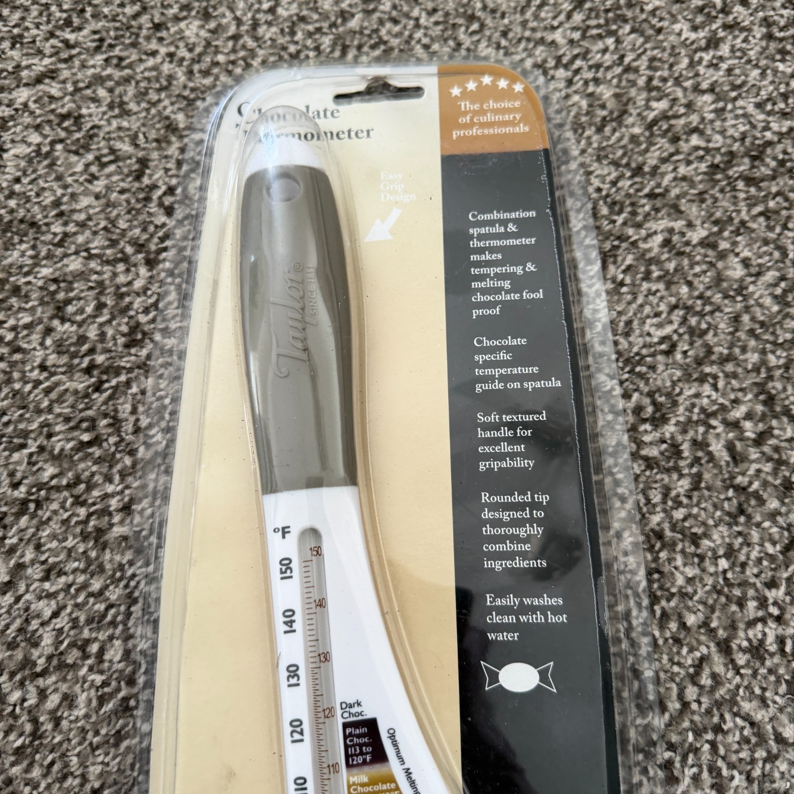 Taylor Candy Chocolate Thermometer Spatula Baking Tool New