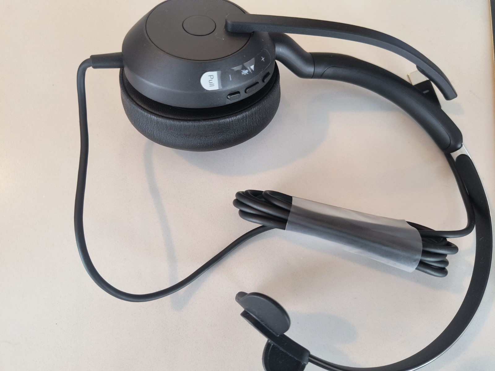 Jabra Evolve2 50 Mono Wireless Headset- MS Teams Certified- Black