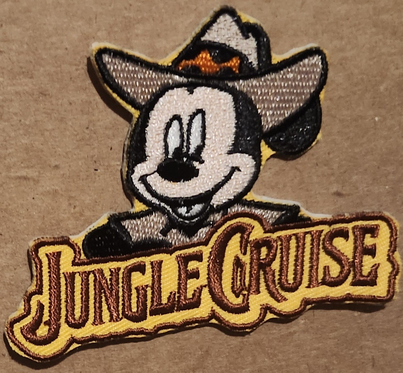 Mickey Mouse Disney Jungle Cruise embroidered Iron on patch