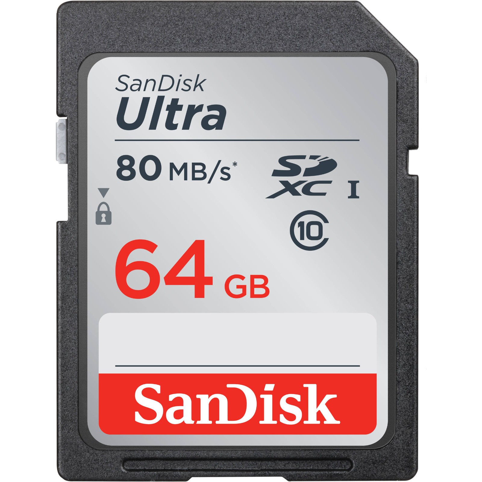SanDisk Ultra 64GB Class 10 SDXC Memory Card