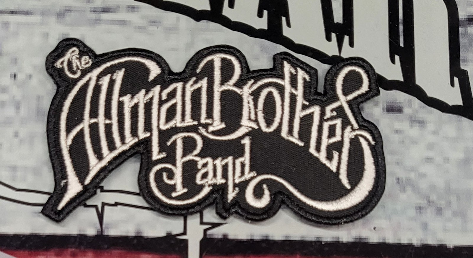 EMBROIDERED THE ALLMAN BROTHERS BAND CONTOUR PATCH (Please Read Ad)