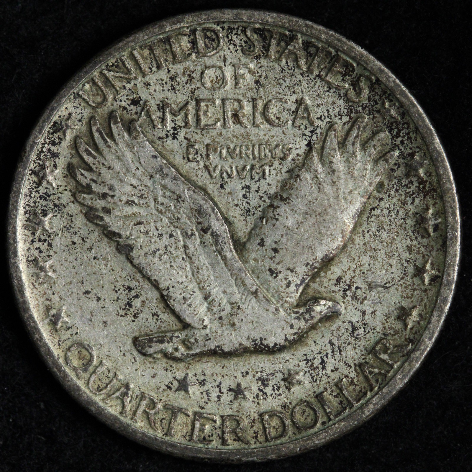 1926 Standing Liberty Silver Quarter XF E292 AZTY