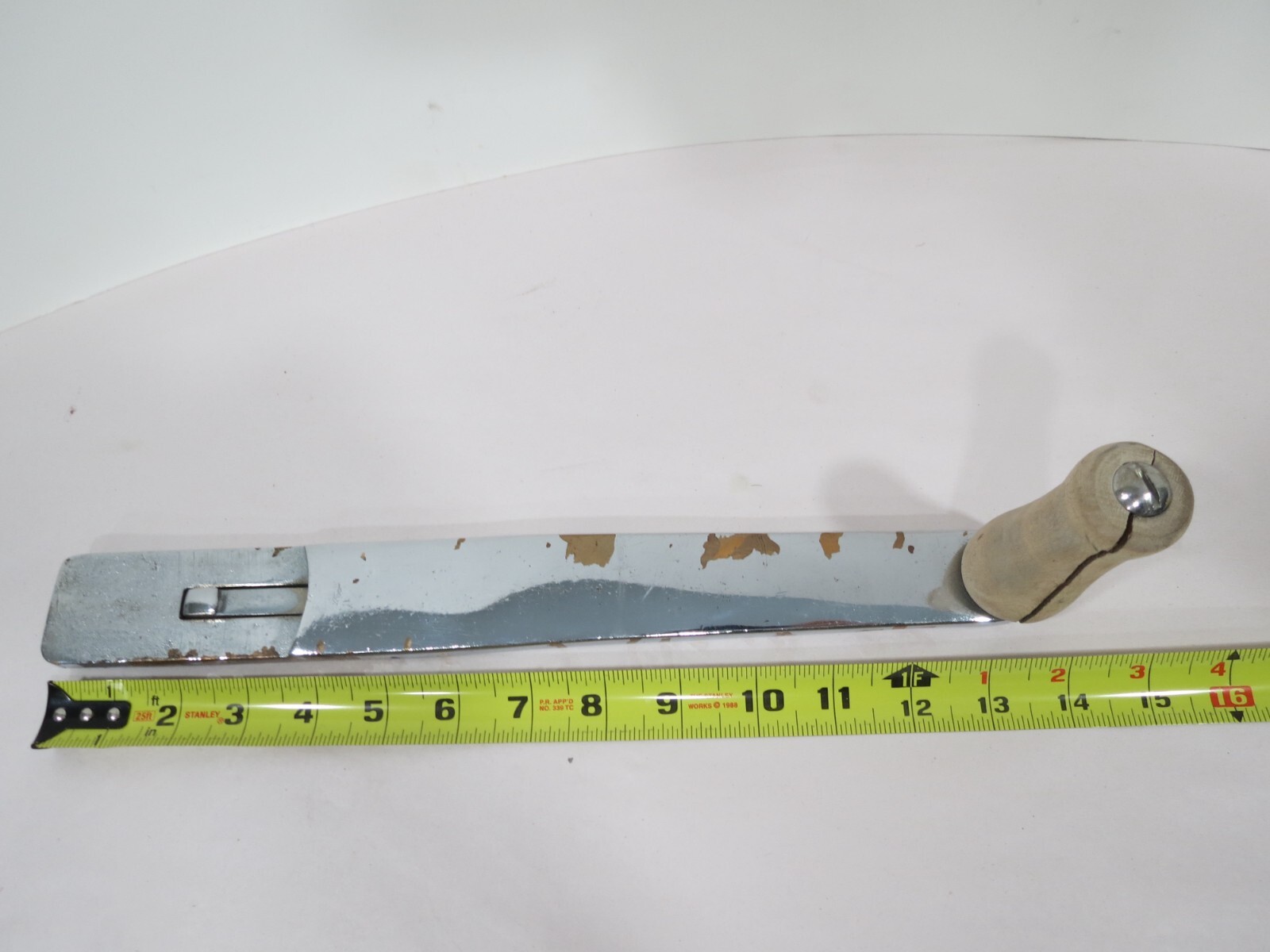 Bronze sailboat winch crank handle 14''