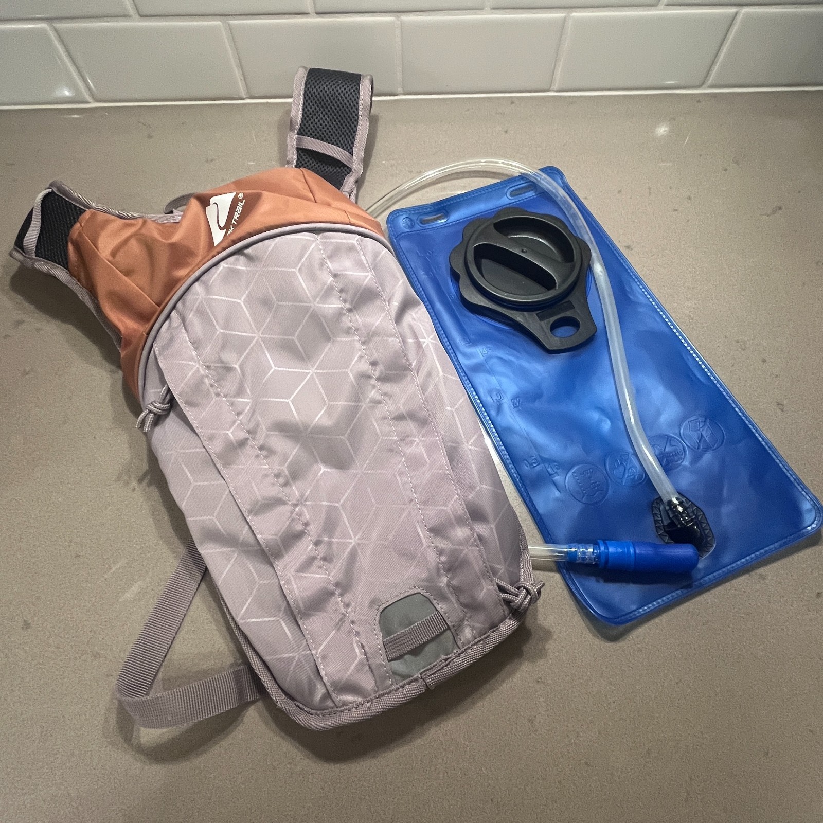 Ozark Trail 2 Liter Hiking Hydration Backpack with Water Reservoir Camp~Cycling