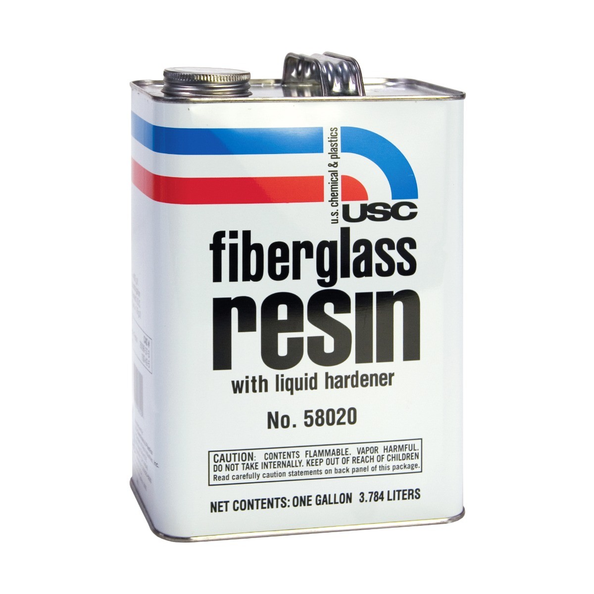 USC 58020 Fiberglass Repair Resin w/ Hardener (Gallon)