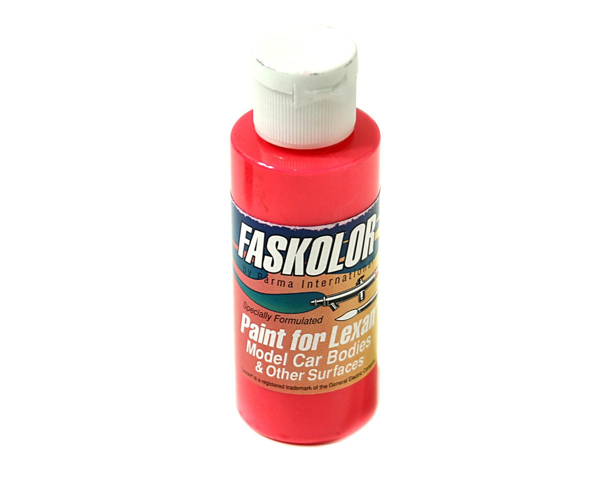 Parma PSE Faskolor Water Based Airbrush Paint (Fasflourescent Pink) (2oz)