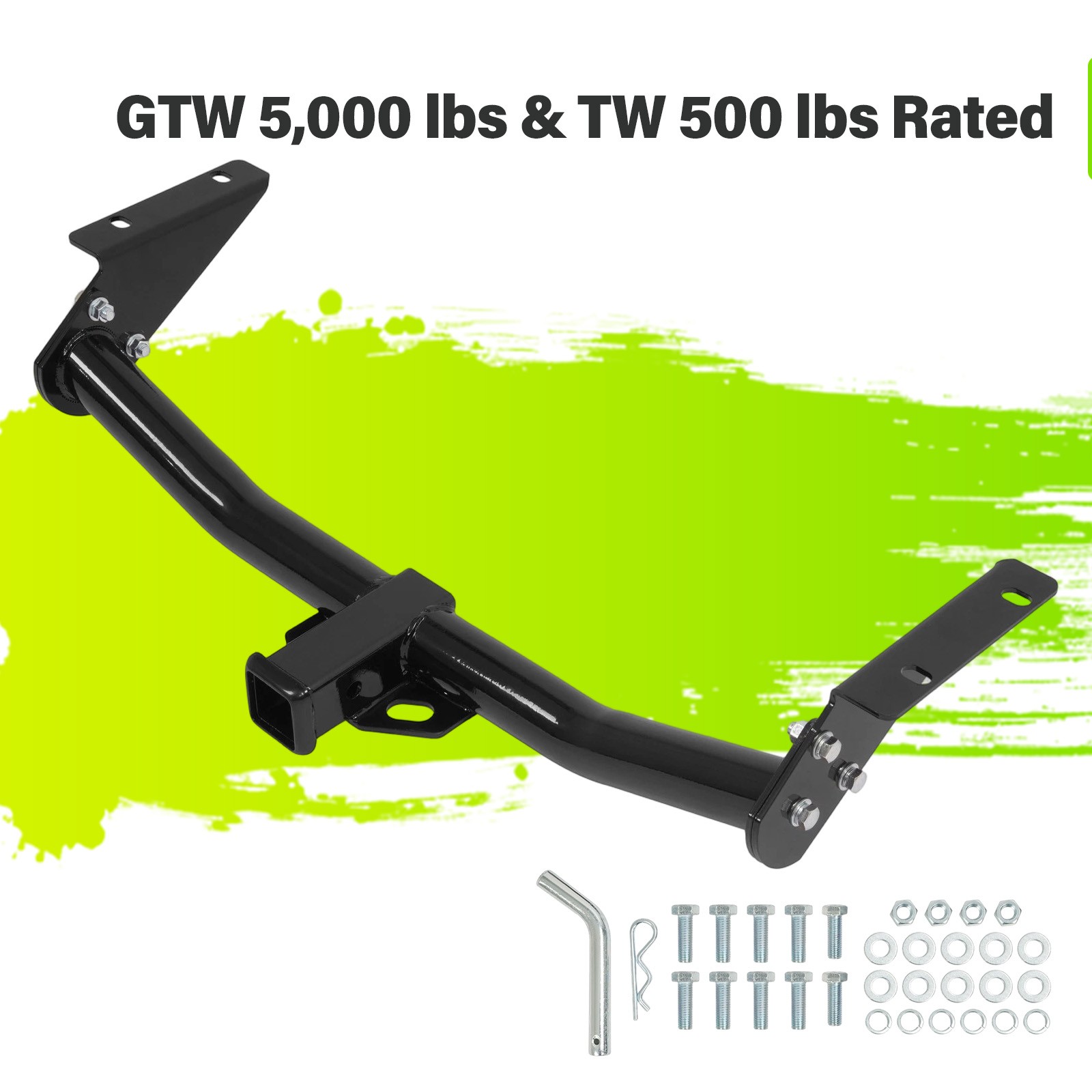 For Jeep Liberty 2002-2007 Rear Trailer Hitch 2" Tow Receiver Class III Steel