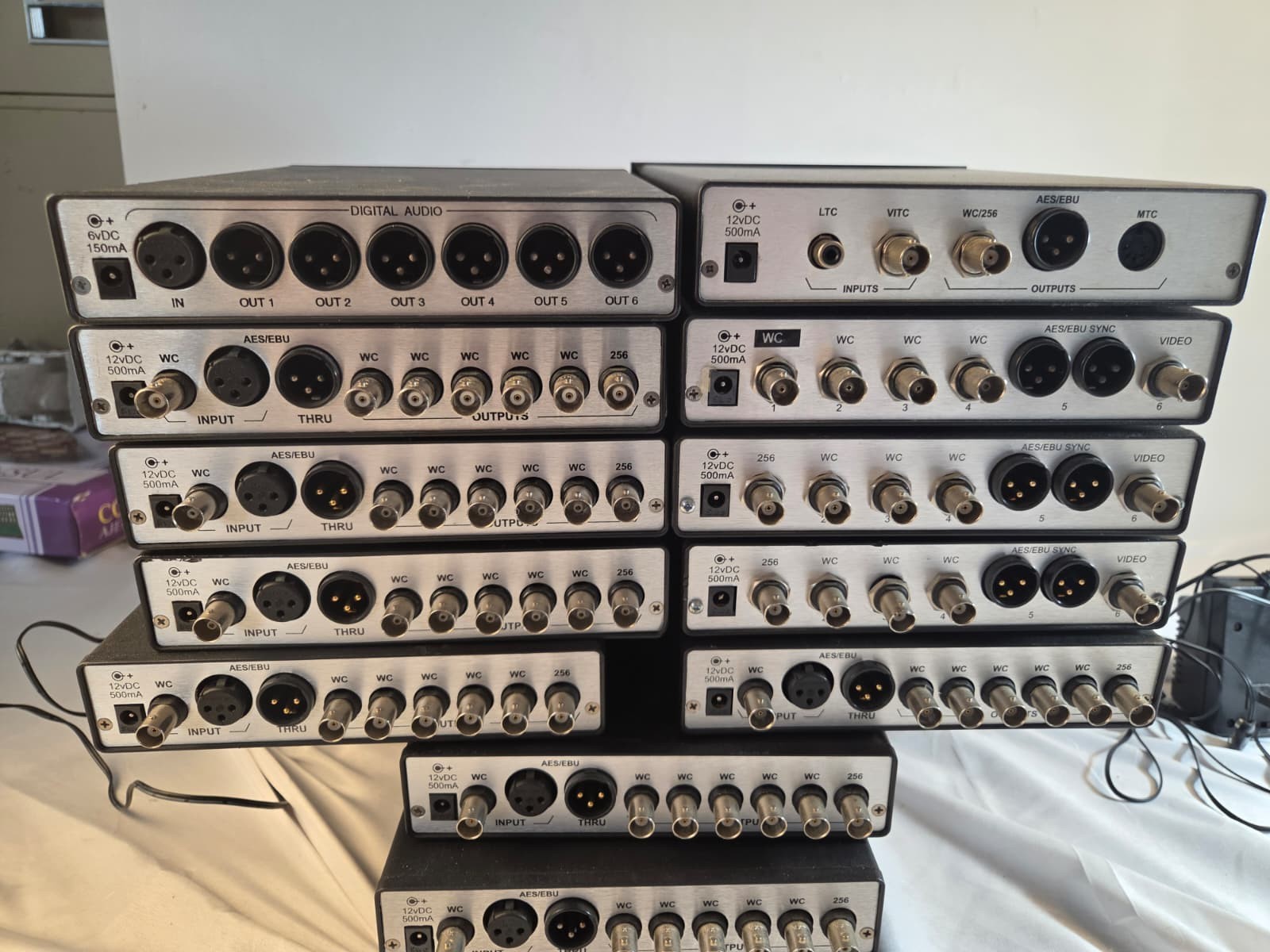 Aardvark Digital Synchronization Equipment Lot - AardSync II, TimeSync II, Sync