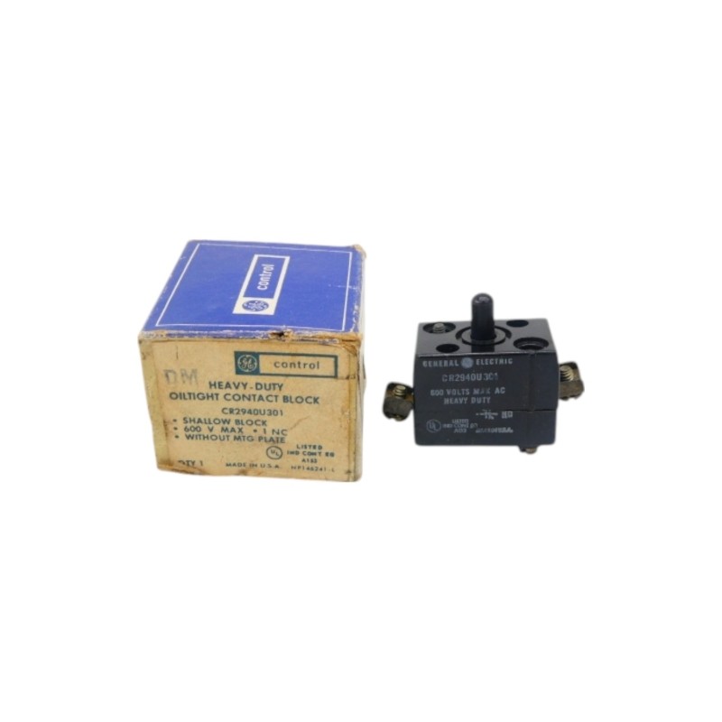 GENERAL ELECTRIC CR2940U301 600V NSMP