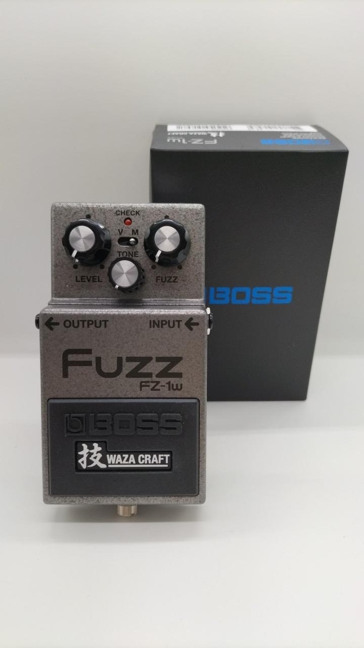 BOSS FZ-1W Waza Craft Fuzz Pedal - Vintage & Modern Modes for Versatile Tone