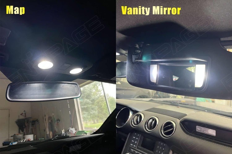 7-Pieces Super Bright Interior LED Light Kit 2010 2011 2012 2013 2014 White 6000