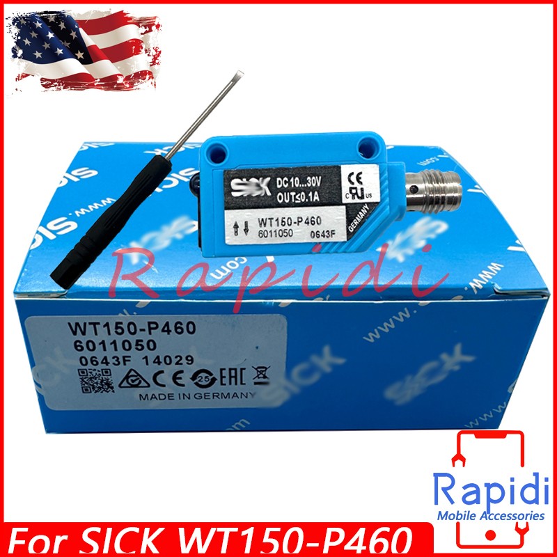 WT150P460 1PCS Brand new SICK WT150-P460 MINIATURE PHOTOELECTRIC SENSORS 6011050