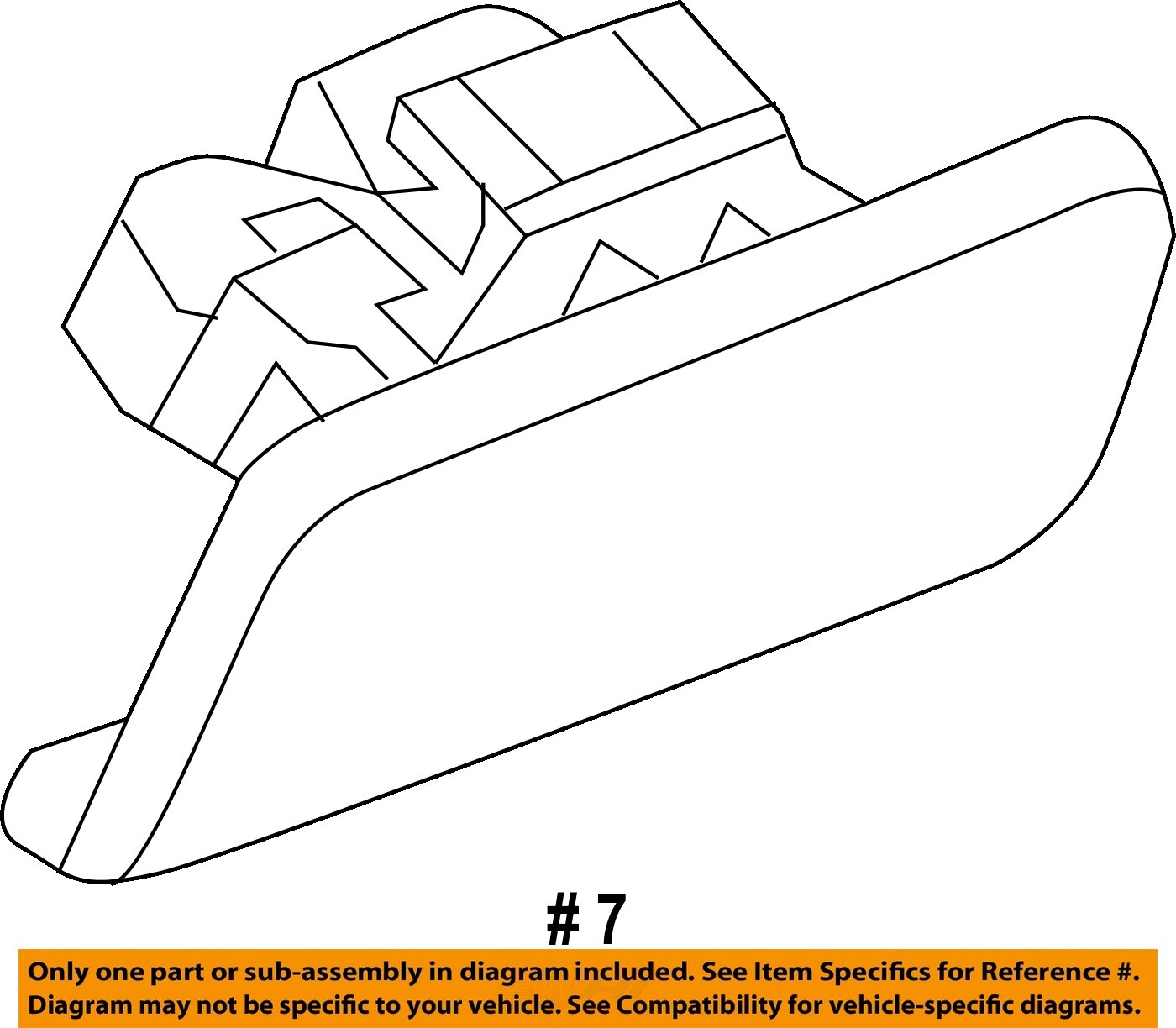 GM OEM 13-22 Encore,Trax Instrument Panel Glove Box-Latch 95258549
