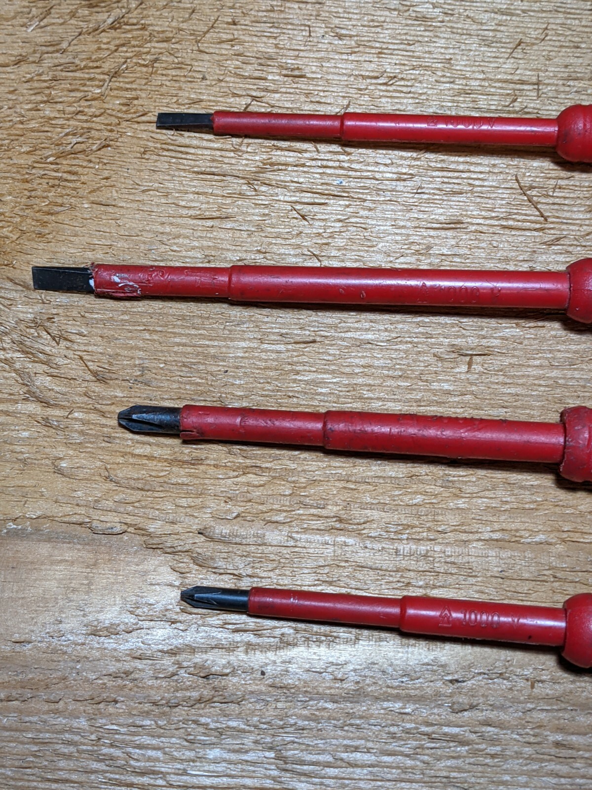 4pc MATCO Witte Electrician Insolated Screwdriver Set 1000v