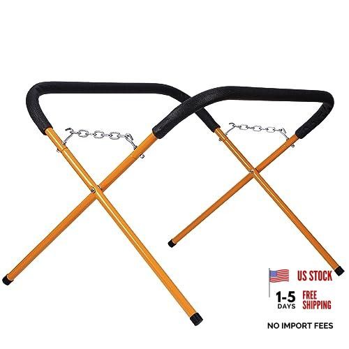 Portable Workbench Folding Work Stand, 1,000 Pound Capacity Yellow/ 1 Pack