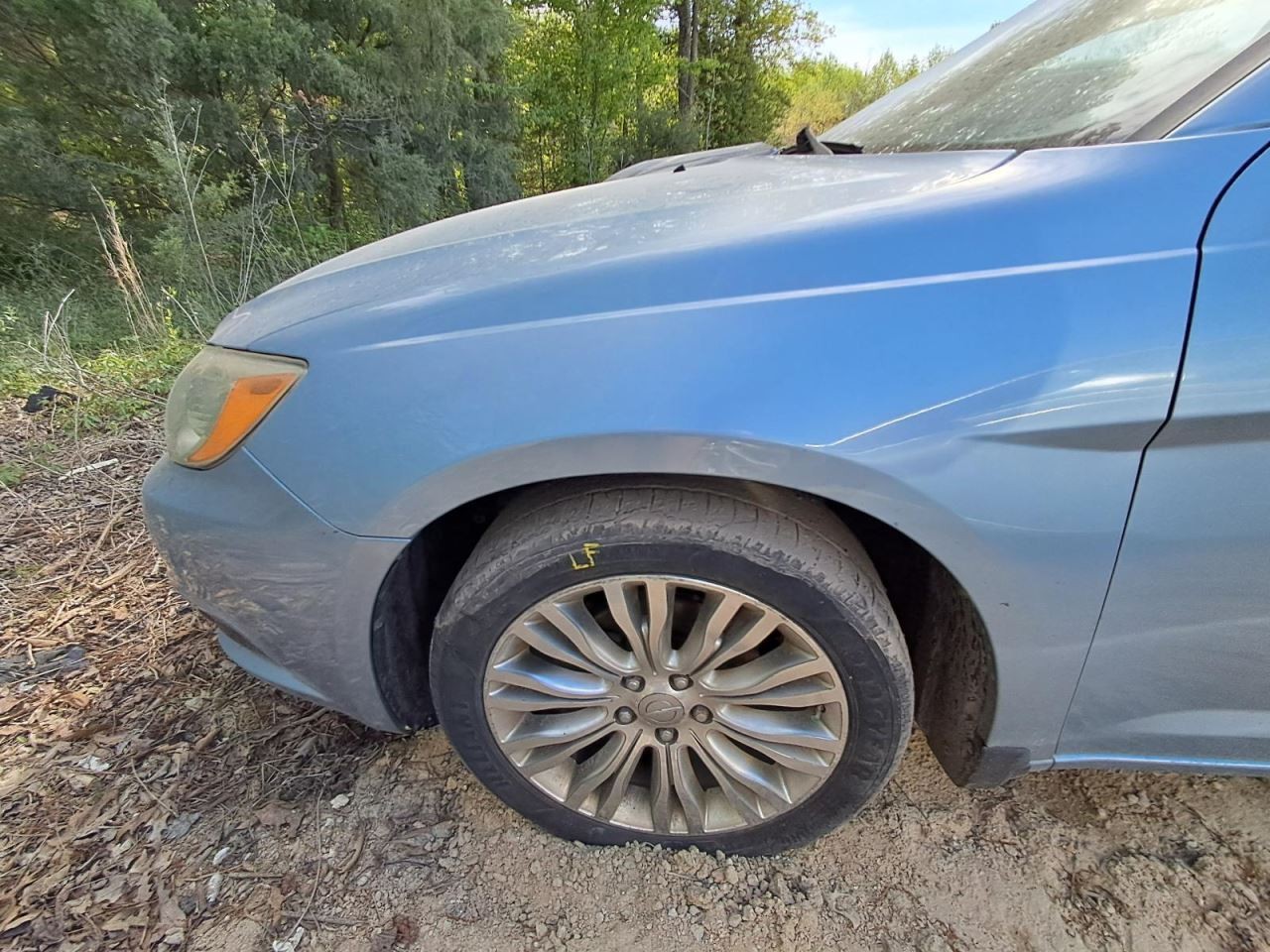 2012 Chrysler 200 Driver Left Fender Blue OEM Used Local Pickup Only 066662