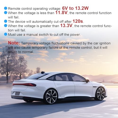 2V 240A Remote Control Battery Disconnect Switch, Smart Car Kill Switch
