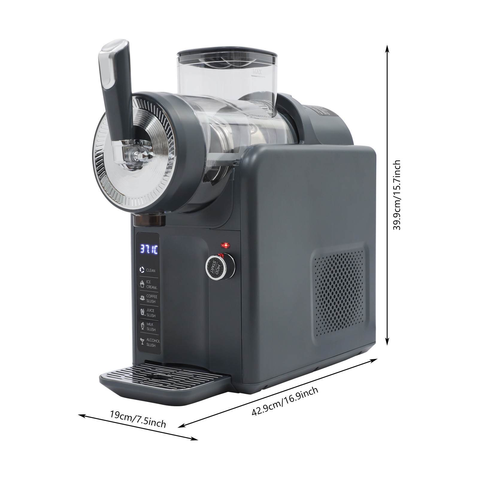 Frozen Drink Machine, Shaved Ince Machine for Home with Self-Cleaning Function