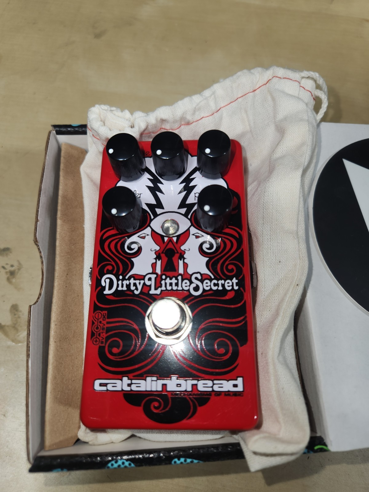Catalinbread Dirty Little Secret Overdrive Electric Guitar Effect Effects Pedal