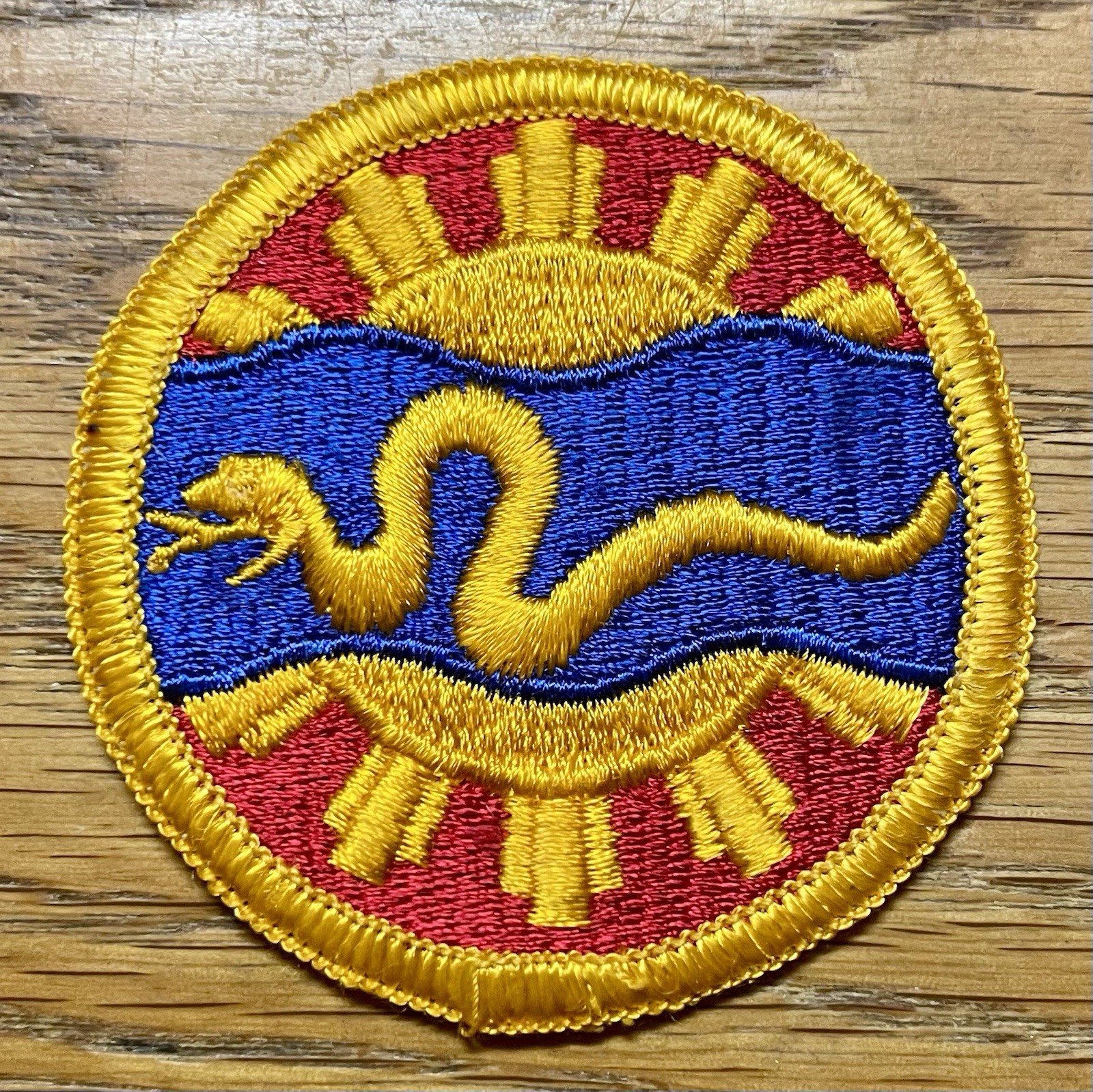 ORIGINAL 1967 & BEYOND US 116th ARMORED CAVALRY REGIMENT PATCH
