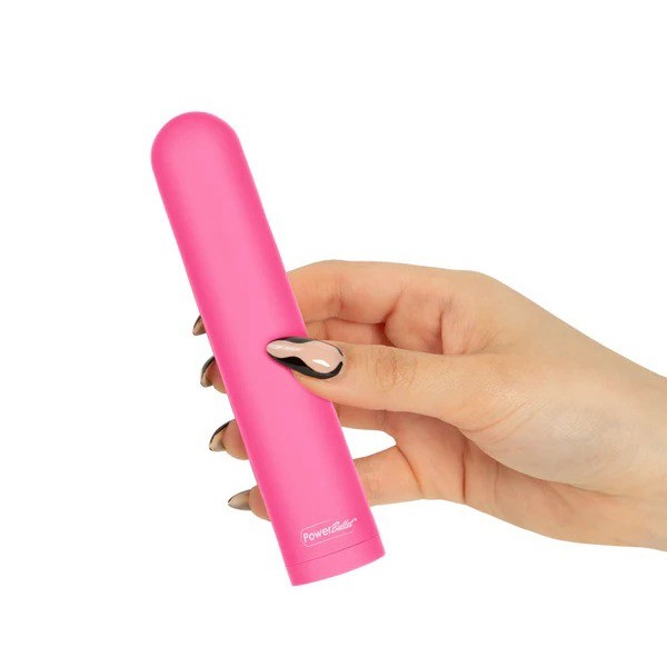 Rechargeable 5" Pink Bullet Vibrator Classic G-spot Massager Sex Toys for Women