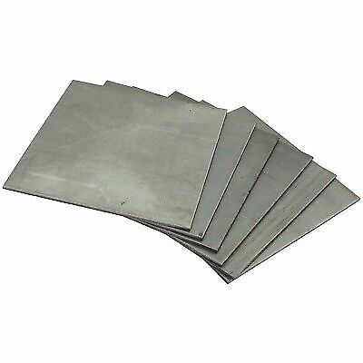 22640 -MS Roll Cage Floor Plate 6 x 6 in Square Set of 6 -Mild Steel @Speed Tech
