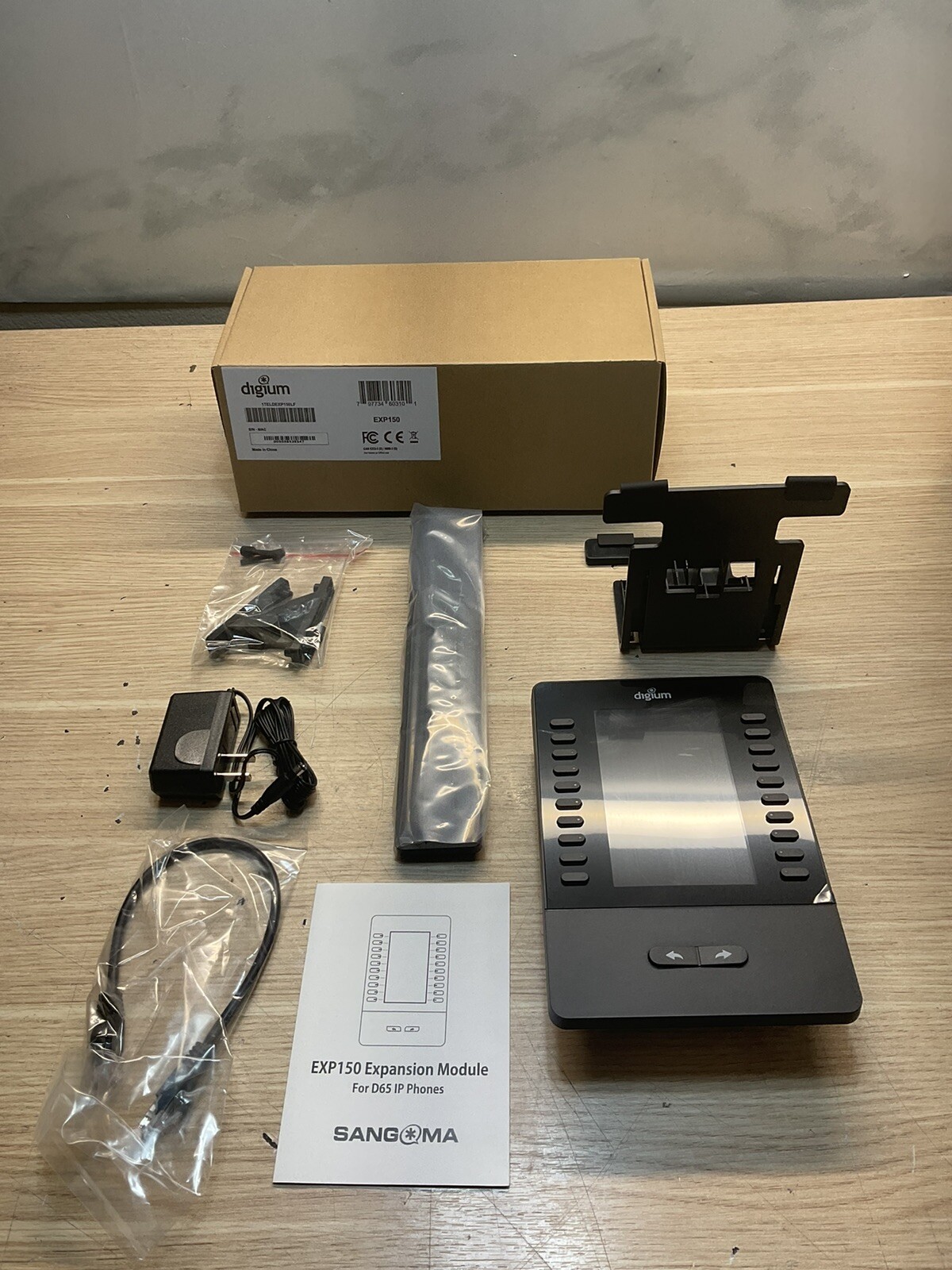 Digium 1TELDEXP150LF EXP150 Expansion Module/NEW/JUA1412