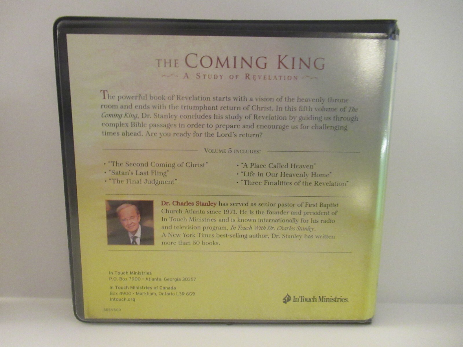 Charles Stanley - The Coming King - (Five-Volume CD Set) (31-Disc Set)