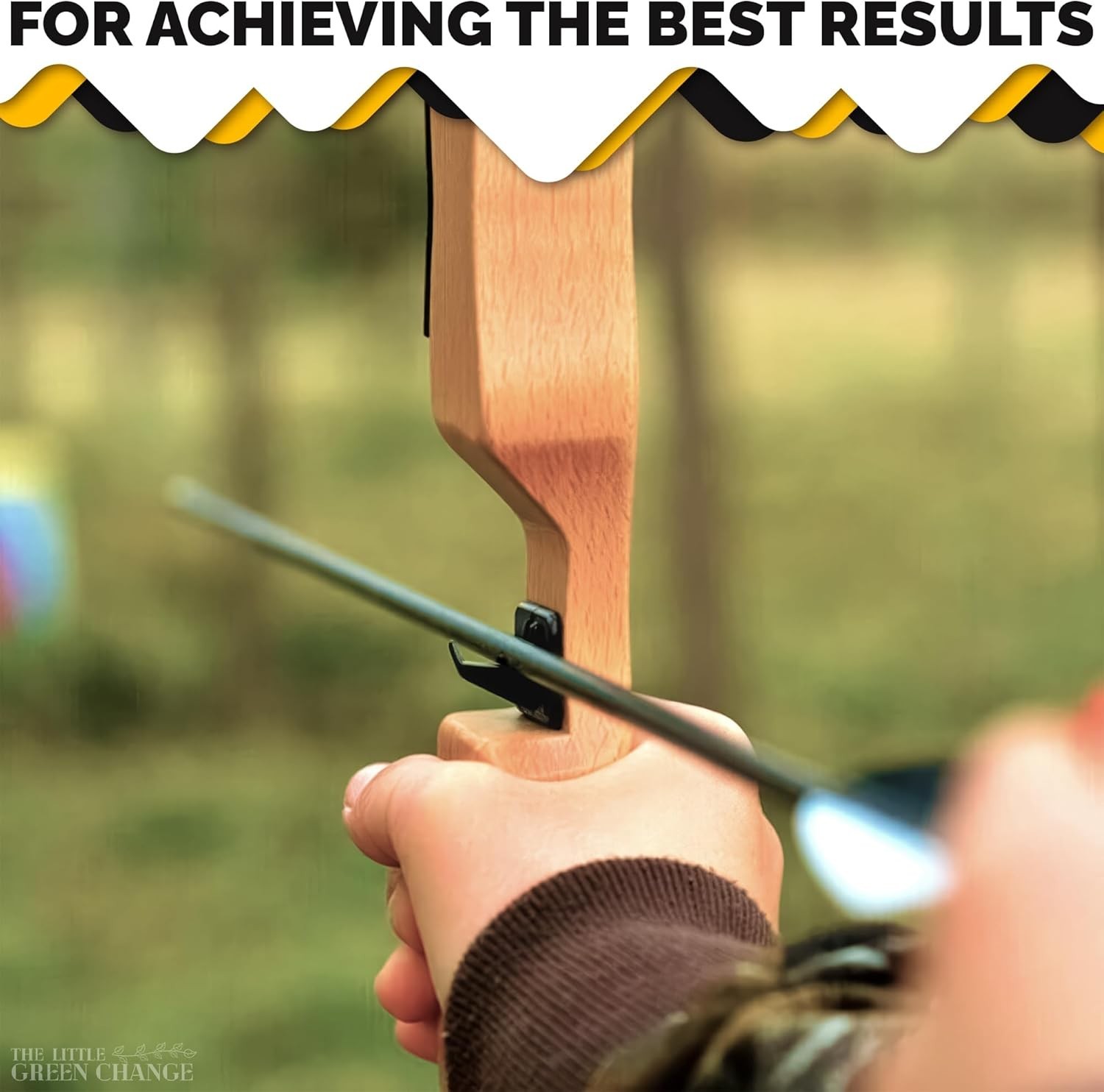 Right-Hand Recurve Bow Arrow Rest - 6 Durable Self-Adhesive Rests for Precision